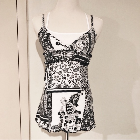 Vanity Tops - Vanity - tank top with a layered look